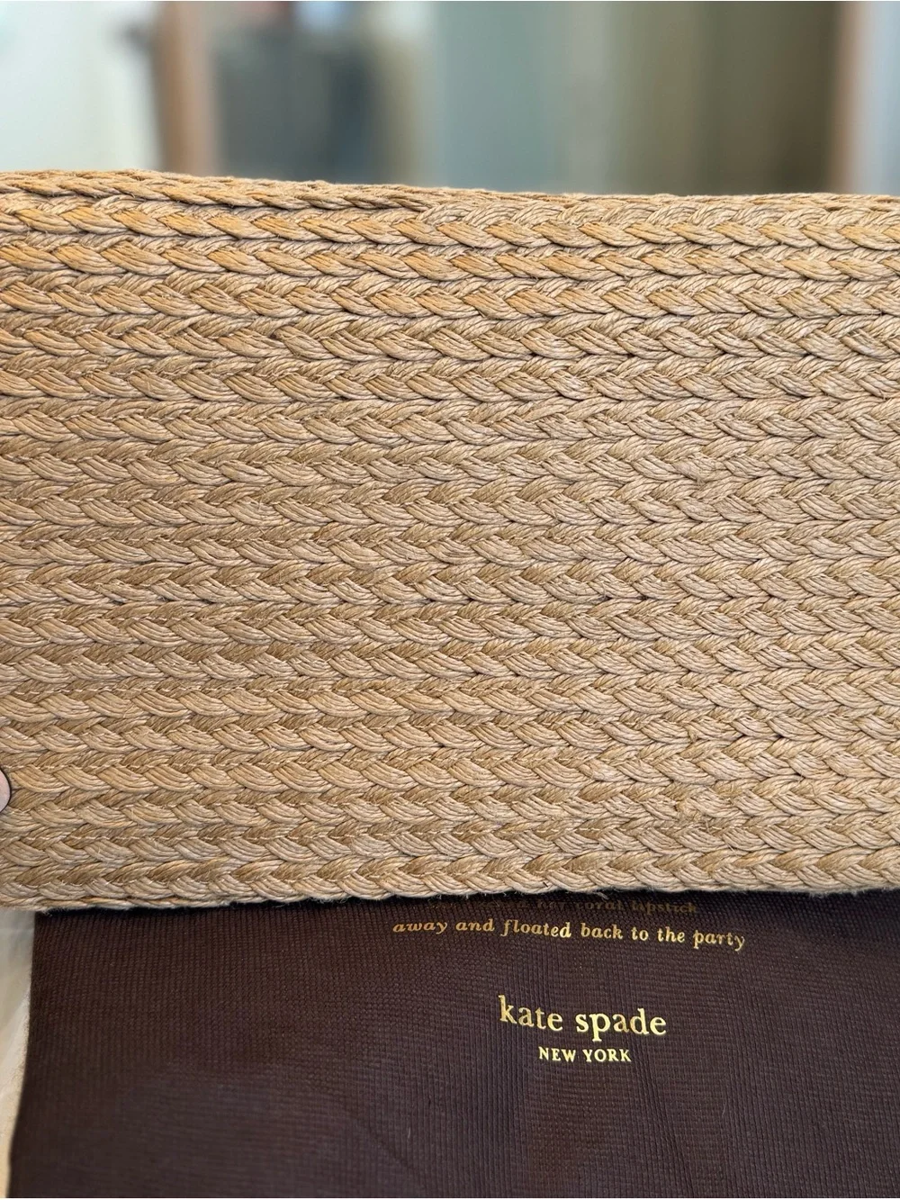 kate spade Espadrille Capri Painterly Canvas Lemon Print Tote - Picture 8 of 11